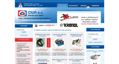Desktop Screenshot of ciurshop.cz